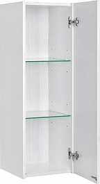 Акватон Шкаф подвесной Сакура 33 R ольха наварра/белый – фотография-3